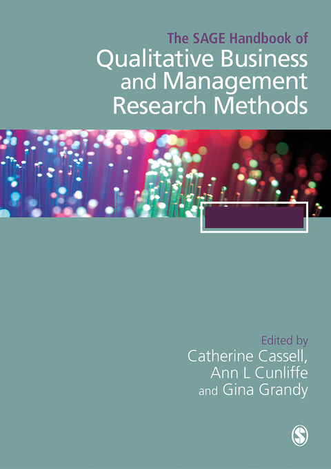 Cover image for book The SAGE Handbook of Qualitative Business and Management Research Methods
