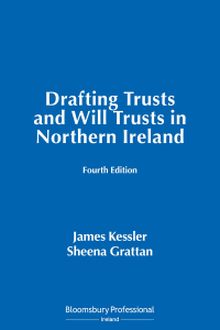 Titelbild: Drafting Trusts and Will Trusts in Northern Ireland 1st edition