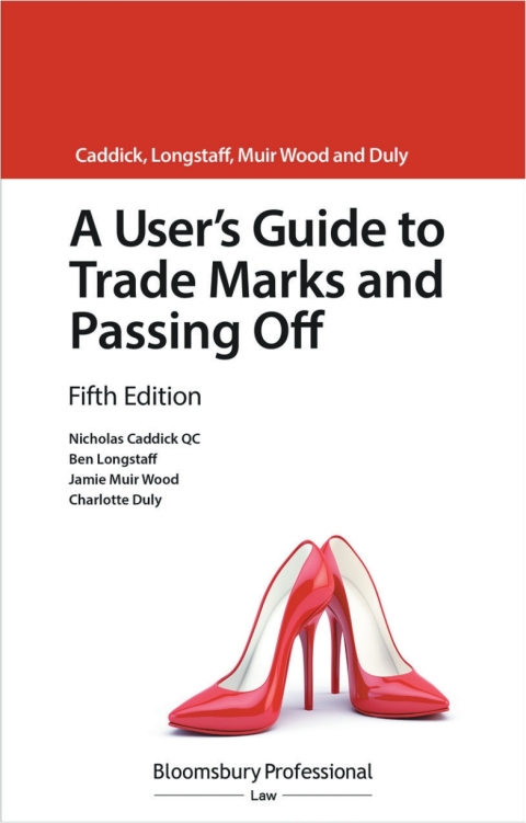 A User's Guide to Trade Marks and Passing Off 