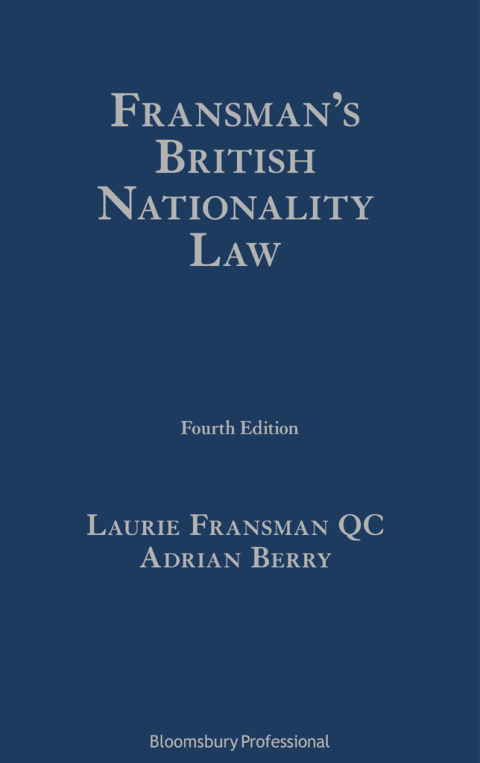 Fransmanâs British Nationality Law 