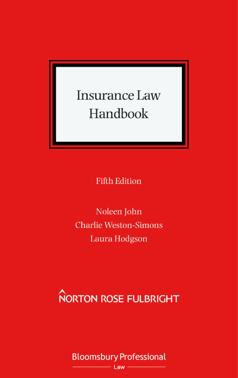 Insurance Law Handbook 