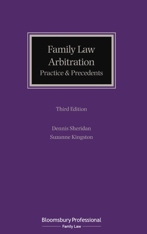 Cover image for book Family Law Arbitration