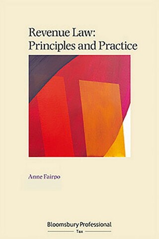 Revenue Law: Principles and Practice