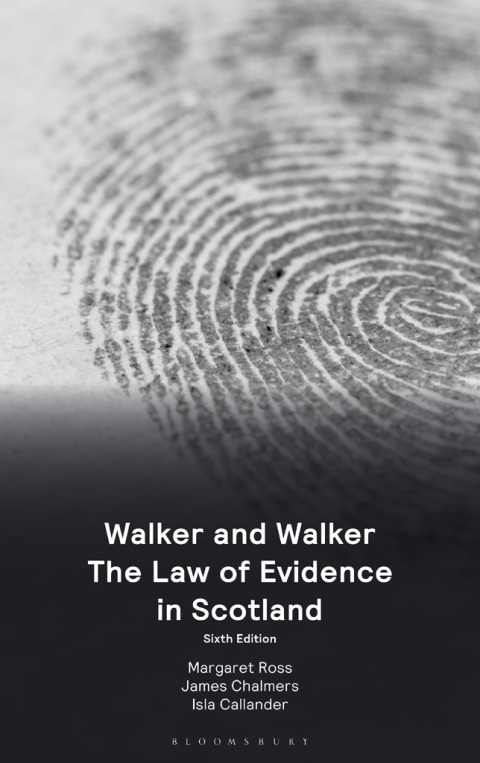 Cover image for book Walker and Walker: The Law of Evidence in Scotland