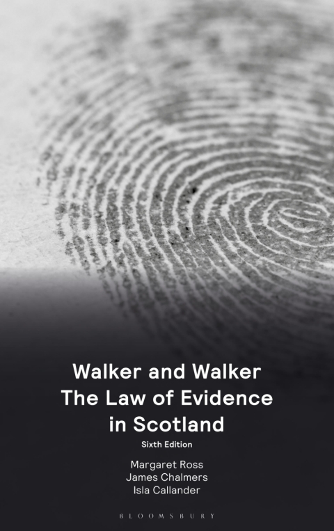 Cover image for book Walker and Walker: The Law of Evidence in Scotland