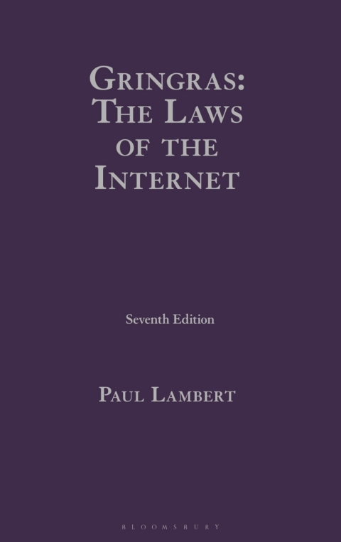 Cover image for book Gringras: The Laws of the Internet