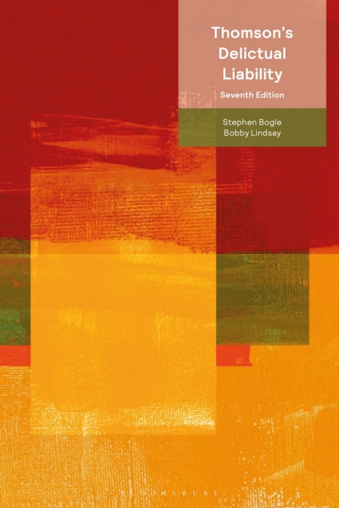 Cover image for book Thomson’s Delictual Liability