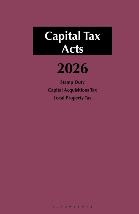 Cover image for book Capital Tax Acts 2026