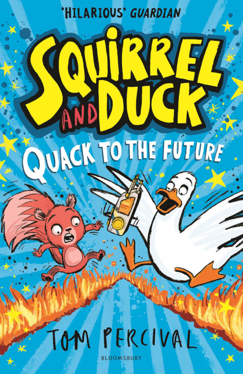 Cover image for book Squirrel and Duck: Quack to the Future