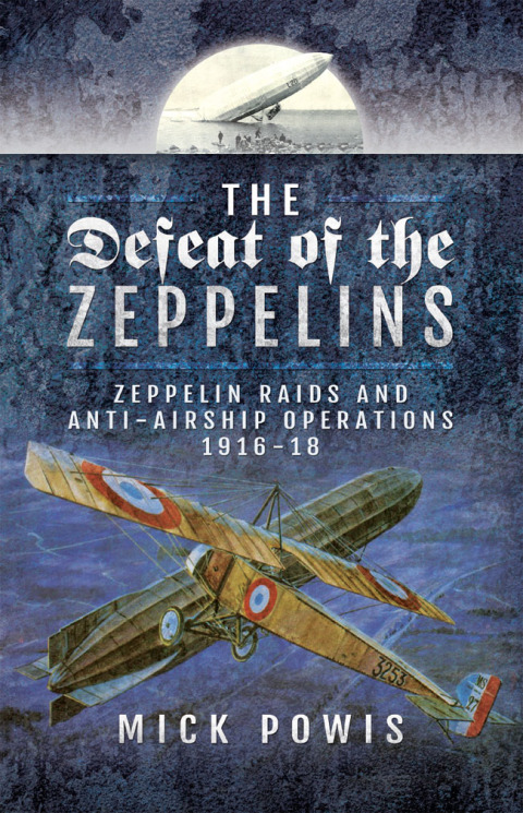 Cover image for book The Defeat of the Zeppelins
