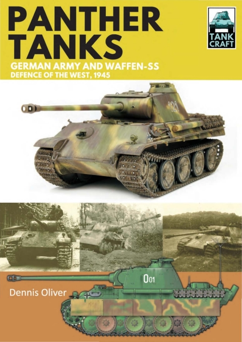 Cover image for book Panther Tanks: German Army and Waffen-SS, Defence of the West, 1945