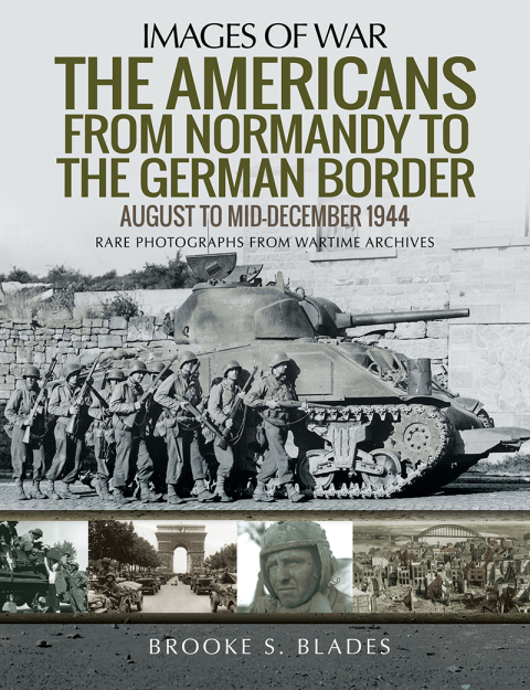 Cover image for book The Americans from Normandy to the German Border