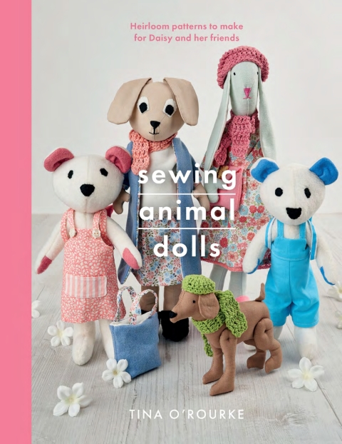 Cover image for book Sewing Animal Dolls