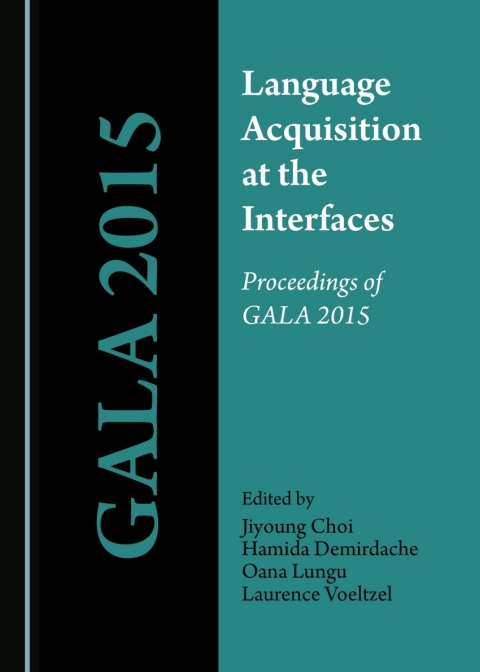 Cover image for book Language Acquisition at the Interfaces