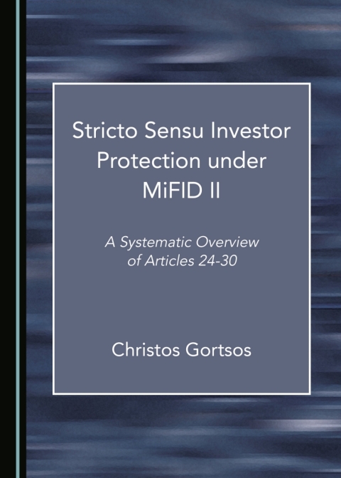 Cover image for book Stricto Sensu Investor Protection under MiFID II