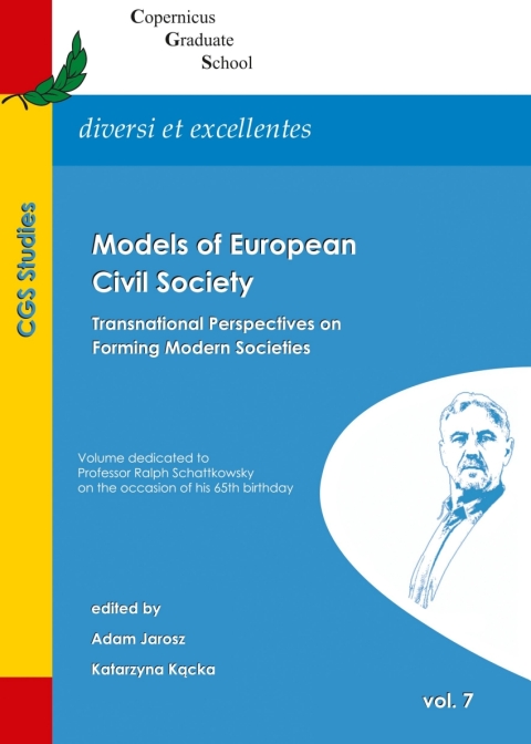 Cover image for book Models of European Civil Society