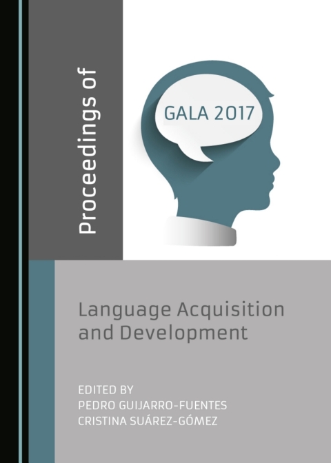 Cover image for book Proceedings of GALA 2017