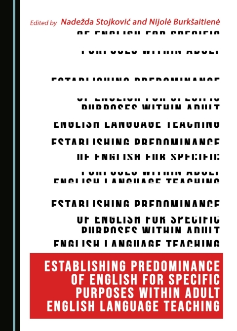 Cover image for book Establishing Predominance of English for Specific Purposes within Adult English Language Teaching