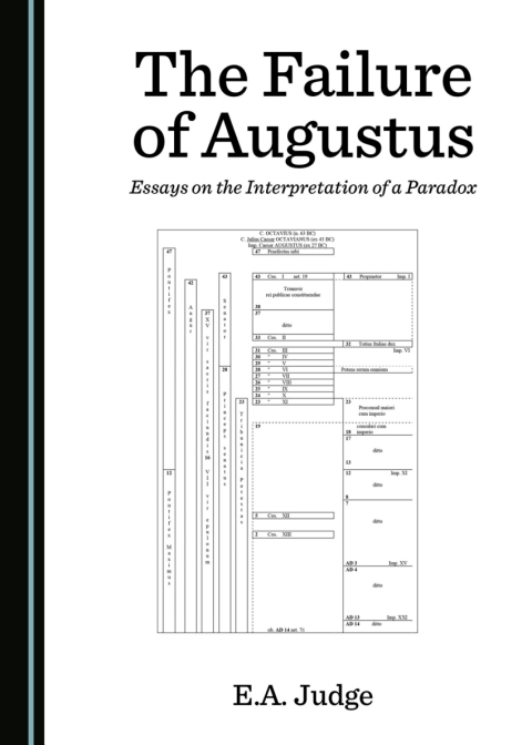 Cover image for book The Failure of Augustus