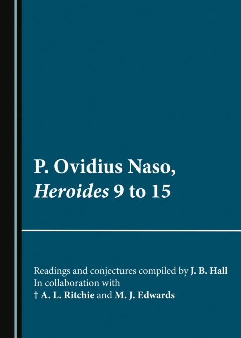 Cover image for book P. Ovidius Naso, Heroides 9 to 15