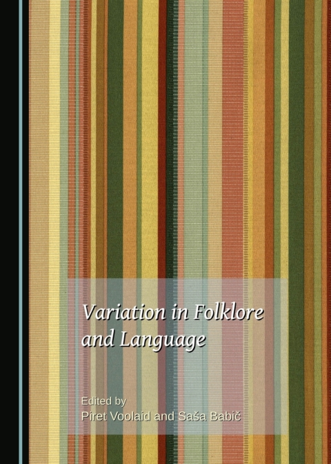 Cover image for book Variation in Folklore and Language