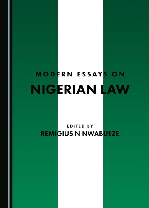 Cover image for book Modern Essays on Nigerian Law