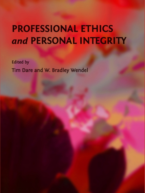 Cover image for book Professional Ethics and Personal Integrity