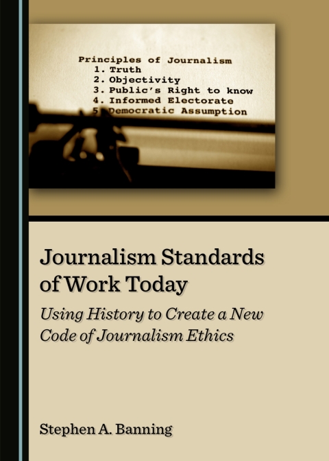 Cover image for book Journalism Standards of Work Today