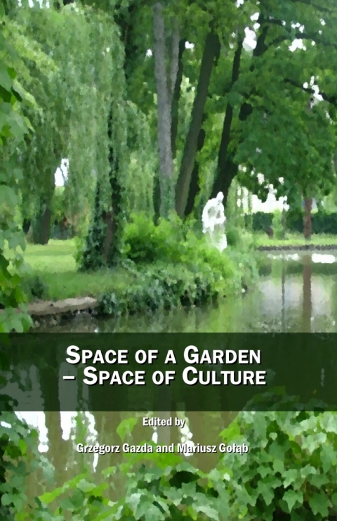 Cover image for book Space of a Garden – Space of Culture
