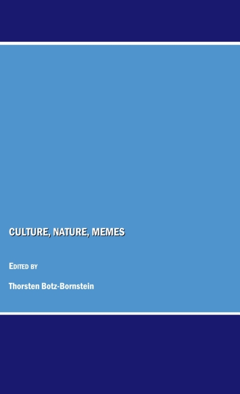 Cover image for book Culture, Nature, Memes