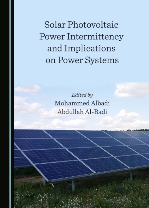 Cover image for book Solar Photovoltaic Power Intermittency and Implications on Power Systems