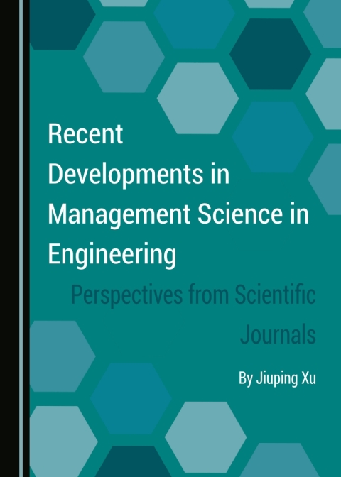 Cover image for book Recent Developments in Management Science in Engineering