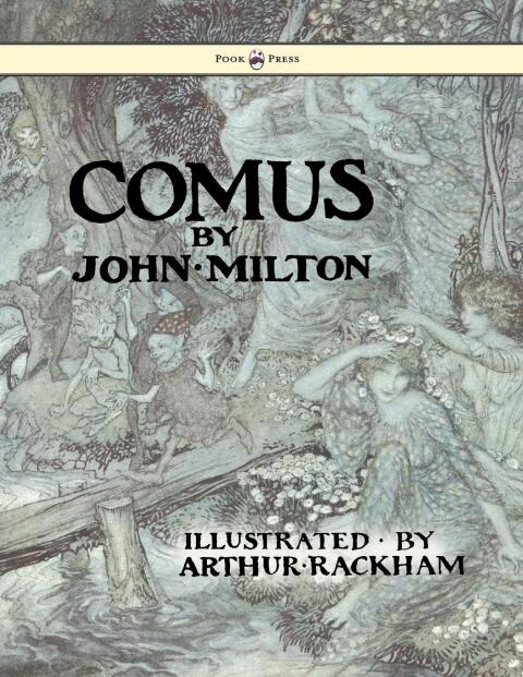 Cover image for book Comus - Illustrated by Arthur Rackham