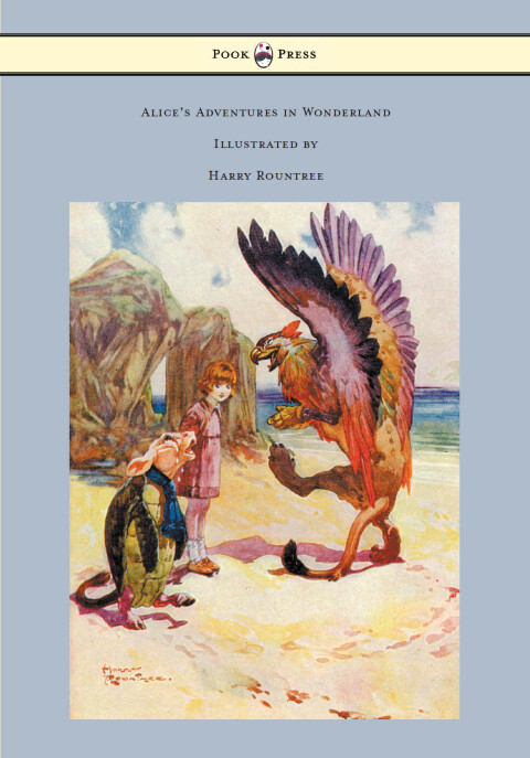 Cover image for book Alice's Adventures in Wonderland - Illustrated by Harry Rountree