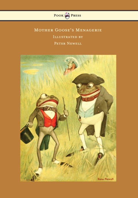 Cover image for book Mother Goose's Menagerie - Illustrated by Peter Newell