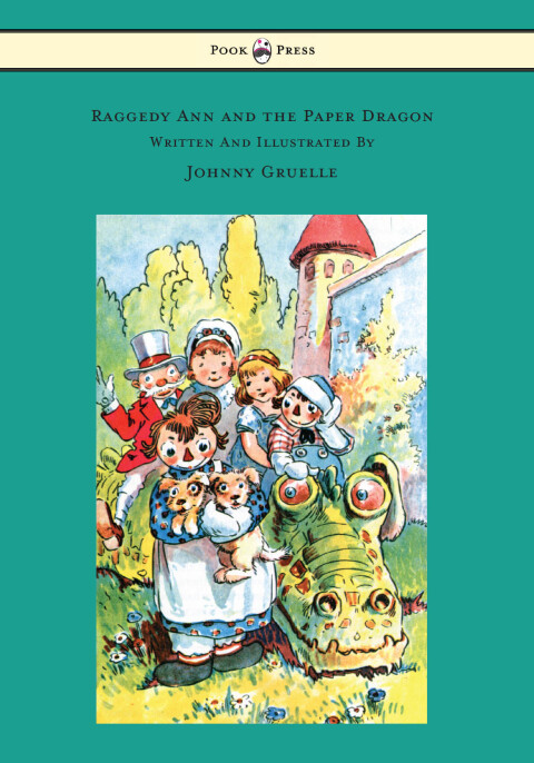 Cover image for book Raggedy Ann and the Paper Dragon - Illustrated by Johnny Gruelle