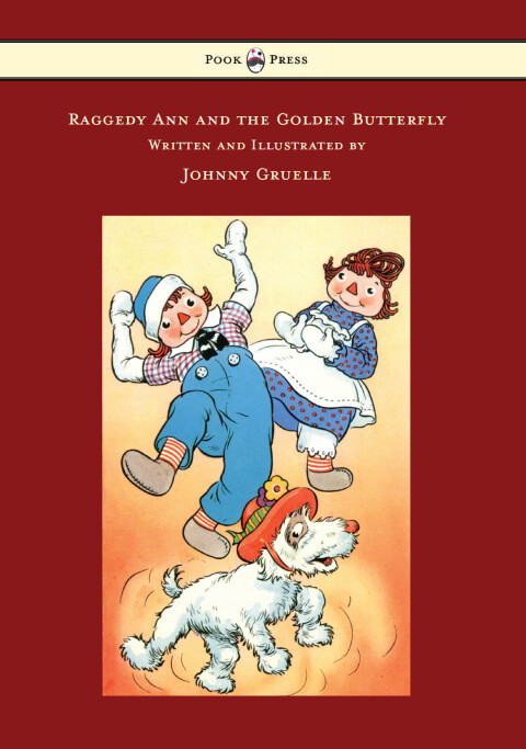 Cover image for book Raggedy Ann and the Golden Butterfly - Illustrated by Johnny Gruelle