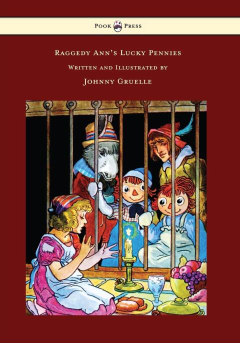 Cover image for book Raggedy Ann's Lucky Pennies - Illustrated by Johnny Gruelle