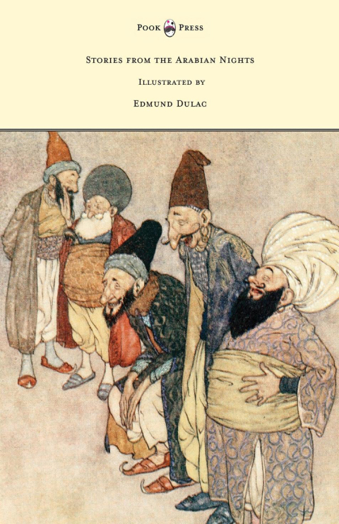 Cover image for book Stories from the Arabian Nights - Illustrated by Edmund Dulac