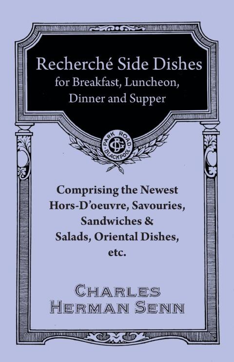Cover image for book RechercheÌ EntreÌes - A Collection of the Latest and Most Popular Dishes