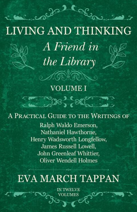 Cover image for book Living and Thinking - A Friend in the Library