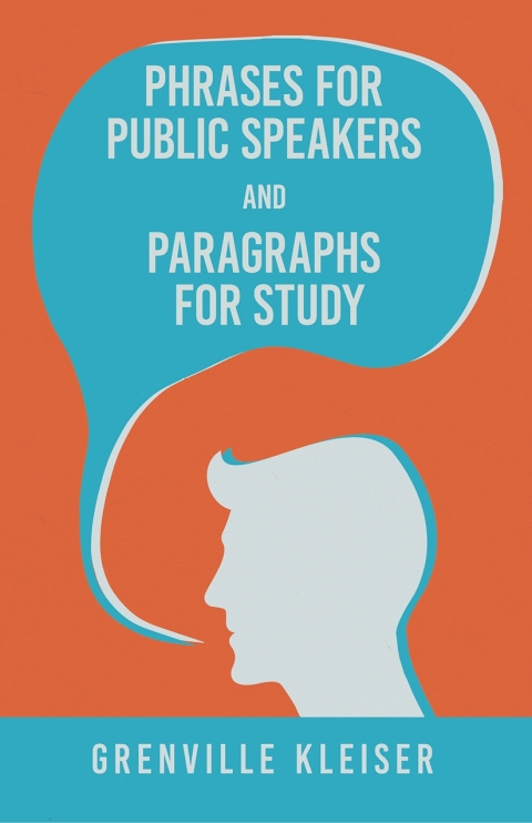 Cover image for book Phrases for Public Speakers and Paragraphs for Study