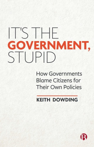 It’s the Government, Stupid