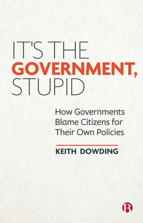 Cover image for book It’s the Government, Stupid