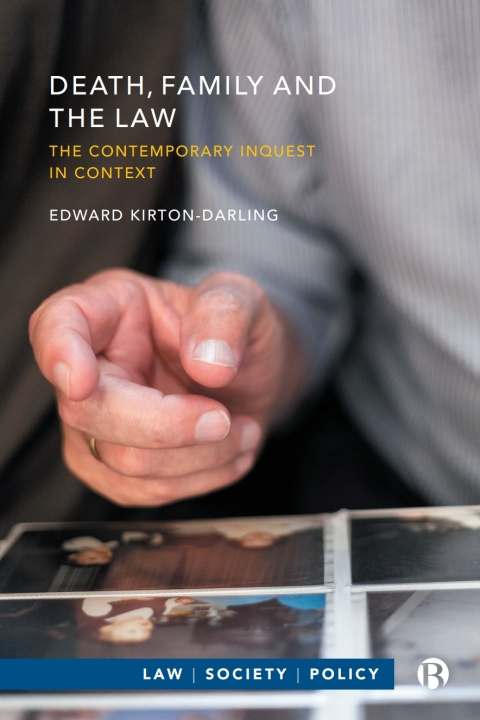 Cover image for book Death, Family and the Law