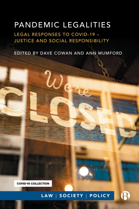 Cover image for book Pandemic Legalities