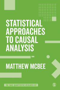 Cover image: Statistical Approaches to Causal Analysis 1st edition 9781526424730