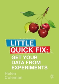 Cover image: Get Your Data From Experiments 1st edition 9781529735925