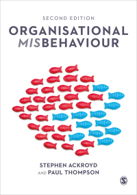 Cover image: Organisational Misbehaviour 2nd edition 9781446299623