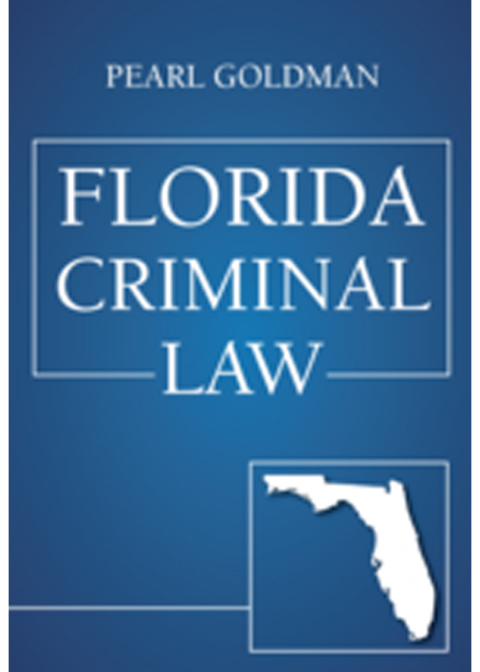 Cover image for book Florida Criminal Law